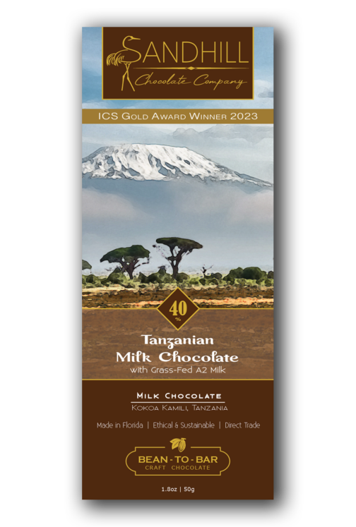 40% Tanzanian Milk Chocolate