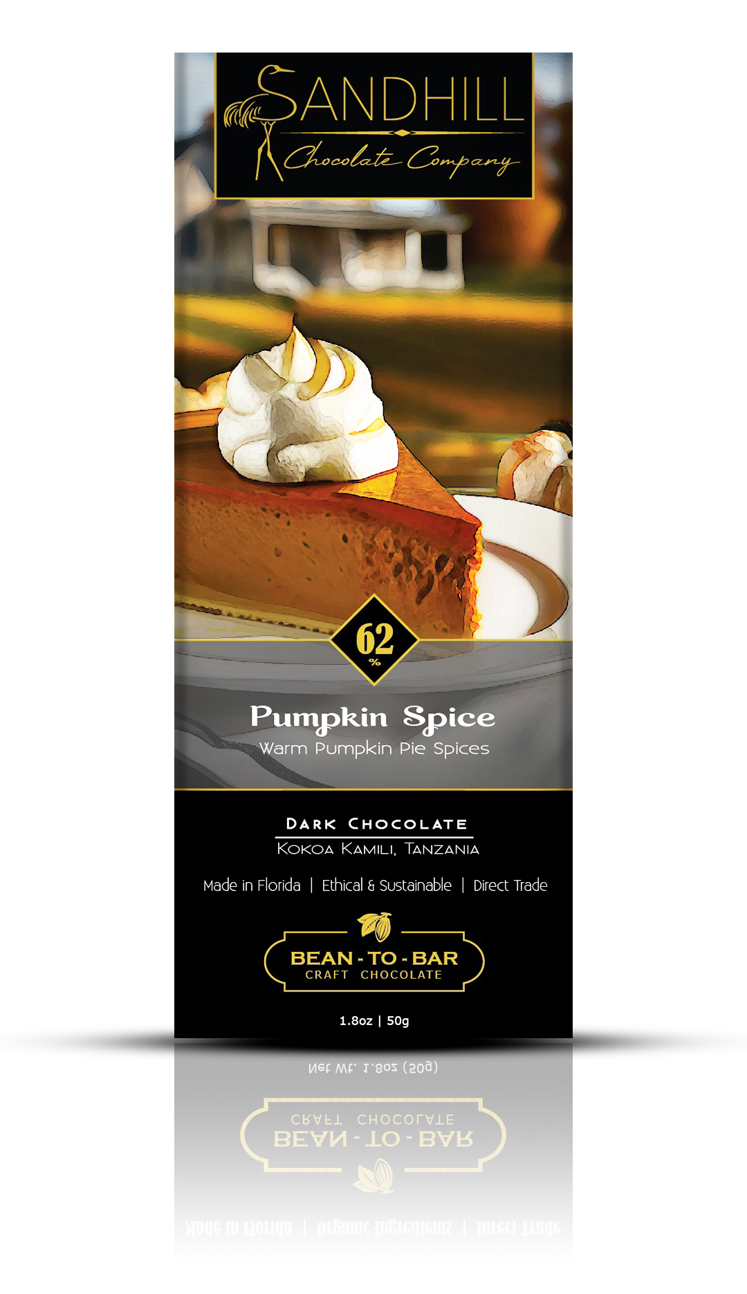 62 Pumpkin Spice Sandhill Chocolate Company